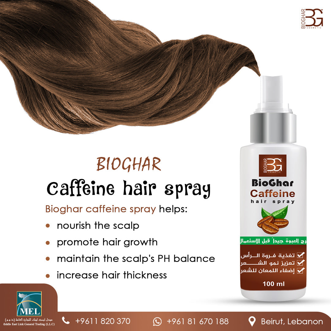 Bio Ghar Caffeine Hair Spray – 100ml