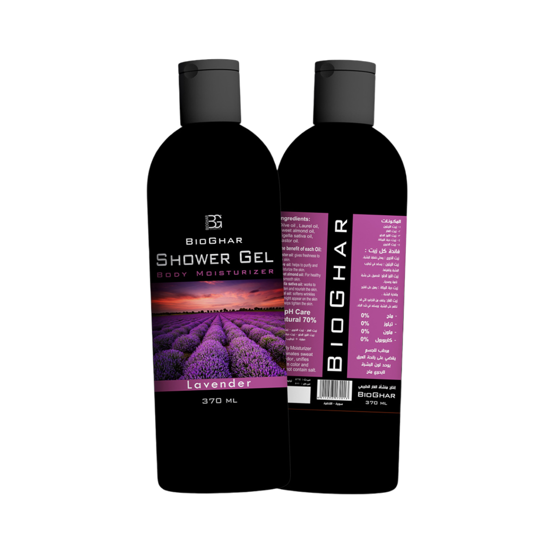 Bio Ghar Lavender Shower Gel - 370ml