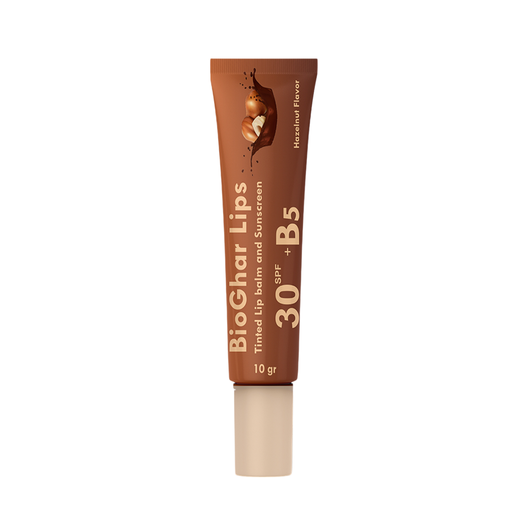 Bio Ghar Lips Tinted Hazelnut Flavor - 10g