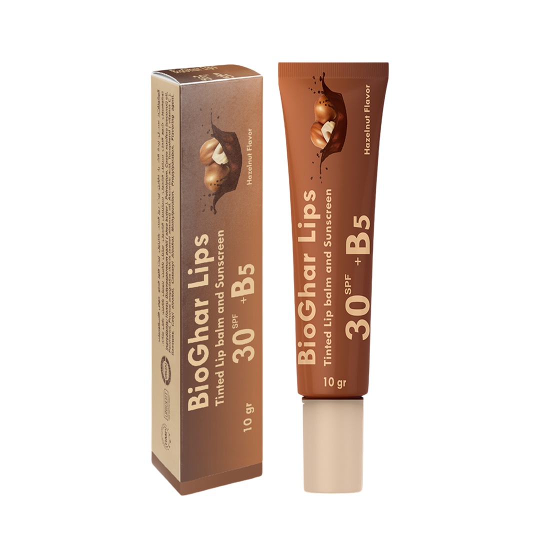 Bio Ghar Lips Tinted Hazelnut Flavor - 10g