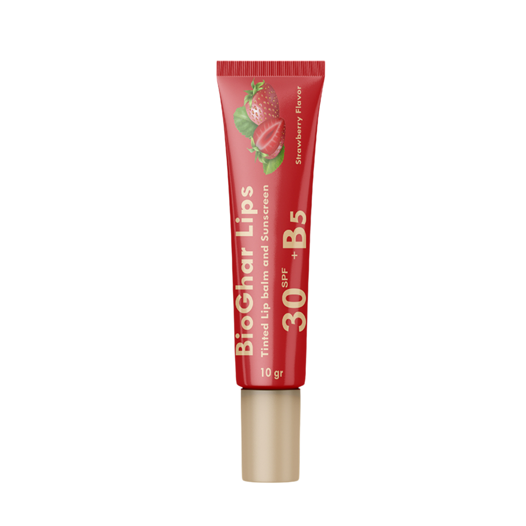 Bio Ghar Lips Tinted Strawberry Flavor - 10g