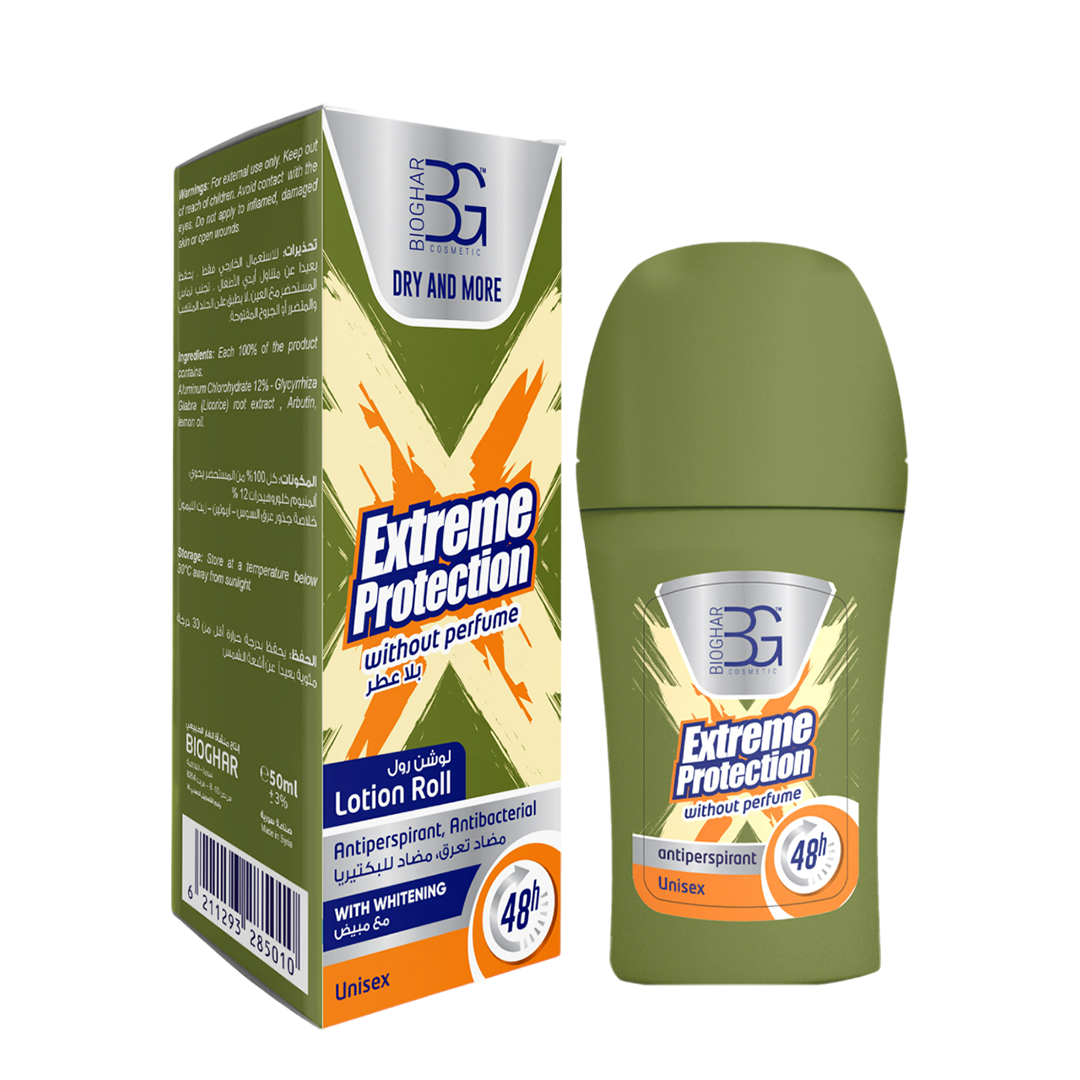 Bio Ghar Lotion Roll Extreme Protection Without Perfume With Whitening Unisex - 50ml