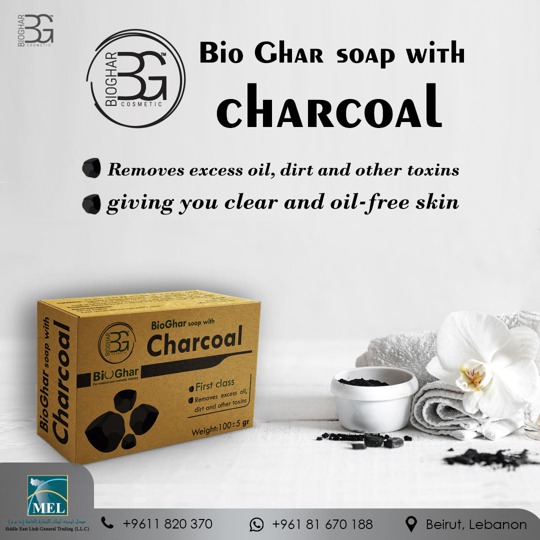 Bio Ghar Charcoal Soap – 100g