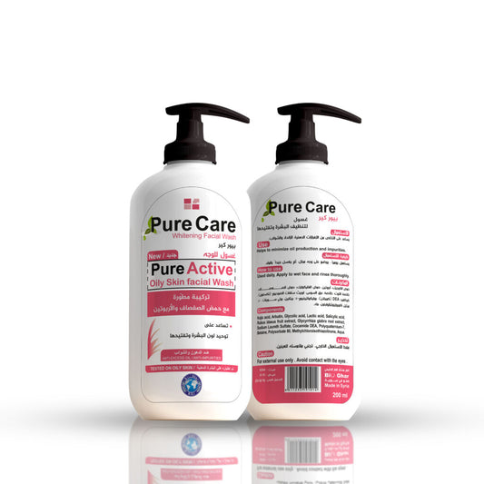 Pure Care Skin Facial Wash – Oily Skin 200ml
