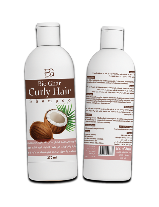 Bio Ghar Curly Hair Shampoo - 370ml