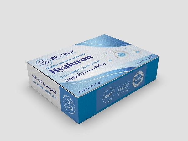 Bioghar Glycerin Soap with Hyaluron - 100g