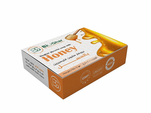 Bio Ghar Glycerin Soap with Honey – 100g