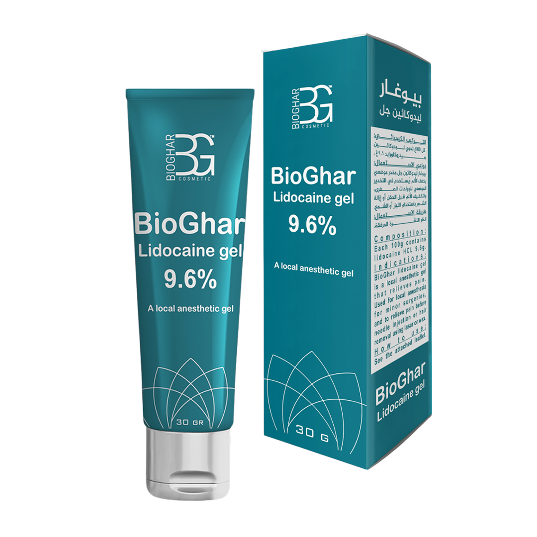 Bio Ghar Lidocaine Gel 9.6% - 30g